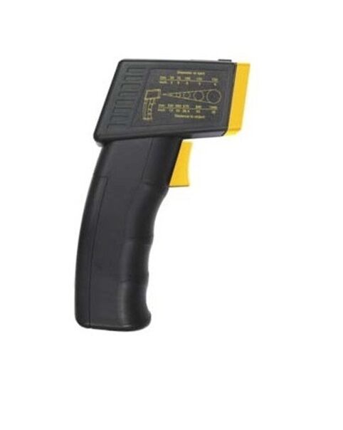 960.301 Kompaktes Infrarot-Thermometer mit Laserpointer, automatischer Datenerfassung, Hintergrundbeleuchtung und 9-V-Batterie im Lieferumfang