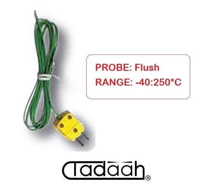 VG963-001 Probe type "K" flush -40°/250°C