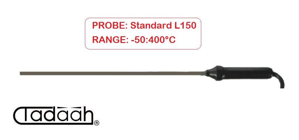 VG963-903E Standard-Sonde L150 Typ "K" -50°/400°C