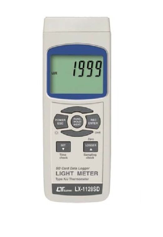 VG967-701 Luxumeter - SD card - K probe input for temperature measurements
