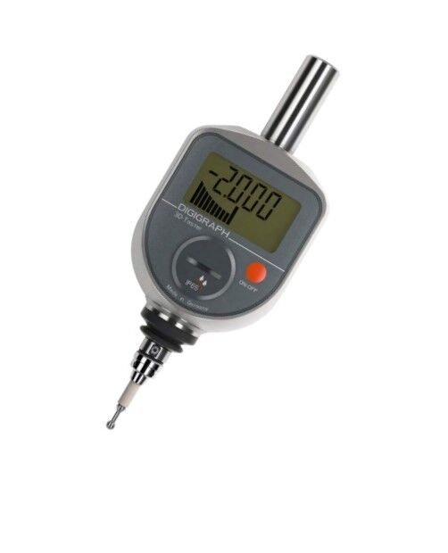 975.901 Centratore digitale 3D modello a comparatore Haff and Schneider, IP 65, Gambo dia.16mm, dimensioni 82x65x39mm, IP65, peso 520g