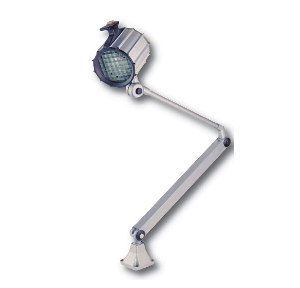 996.810 Halogenlampe mit Schutzgitter für Werkzeugmaschinen 24V, Durchmesser 125mm, 50W, IP54