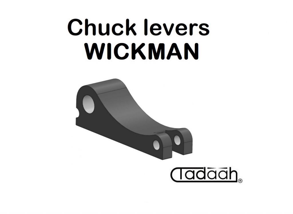 Chuck lever suitable for multispindle lathe WICKMAN