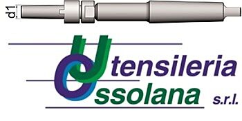 148 UTENSILERIA OSSOLANA Mandrini per alesatore a manicotto in HSS con diametro a scelta da Dia. 10mm a Dia. 40mm, gambo cono morse
