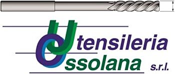 725 UTENSILERIA OSSOLANA Alesatori in metallo duro a macchina H7 con codolo cilindrico h8, micrograna K20 - forma E