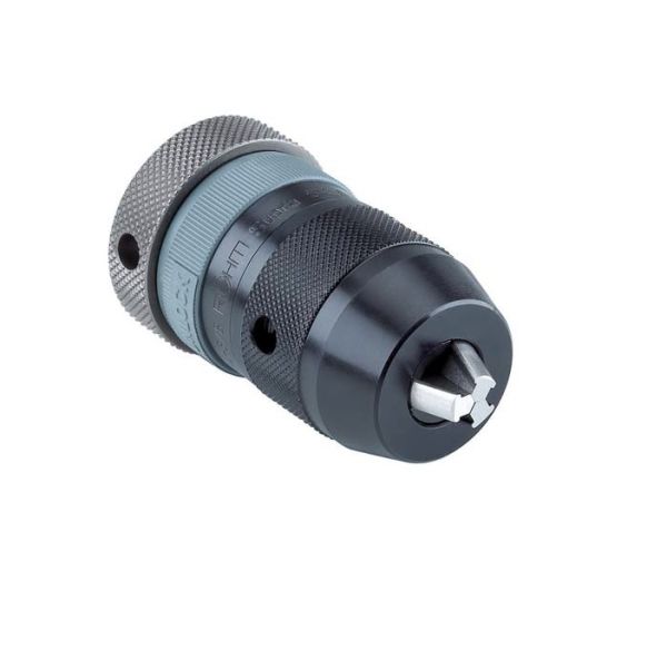 ROHM 305203 Drill chucks SUPRA SK for hand operated percussion drills and drills clamping capacity 1 13 mm Conical mount Shortened B16 by 2.5 mm DIN 238 1